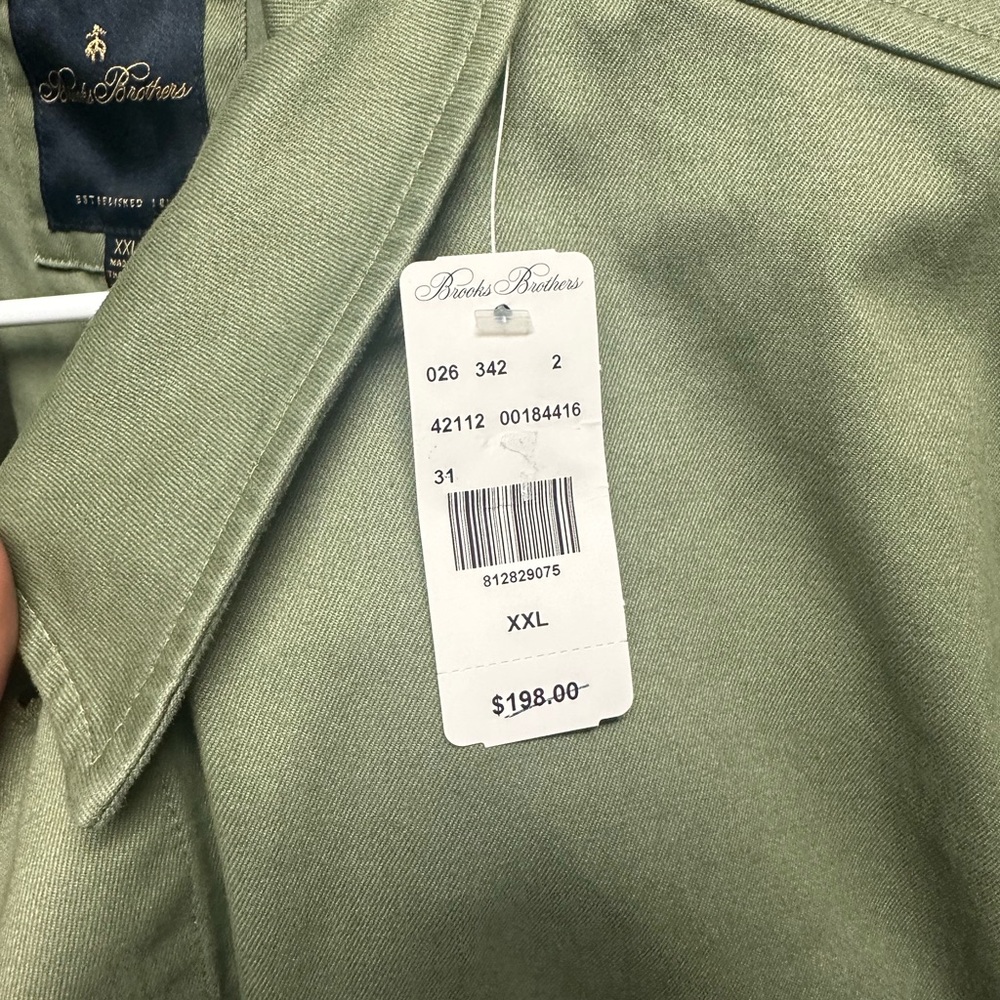 Brooks Brothers Stretch Cotton Twill Chore Jacket